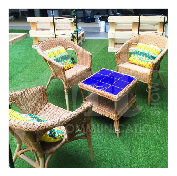 NICE, chaise en osier – Image 2
