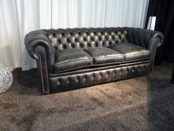 CHESTERFIELD, canapé 3pl.