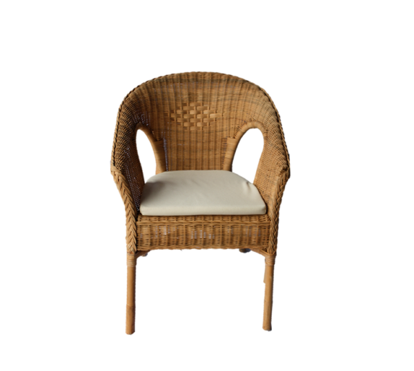 NICE, chaise en osier