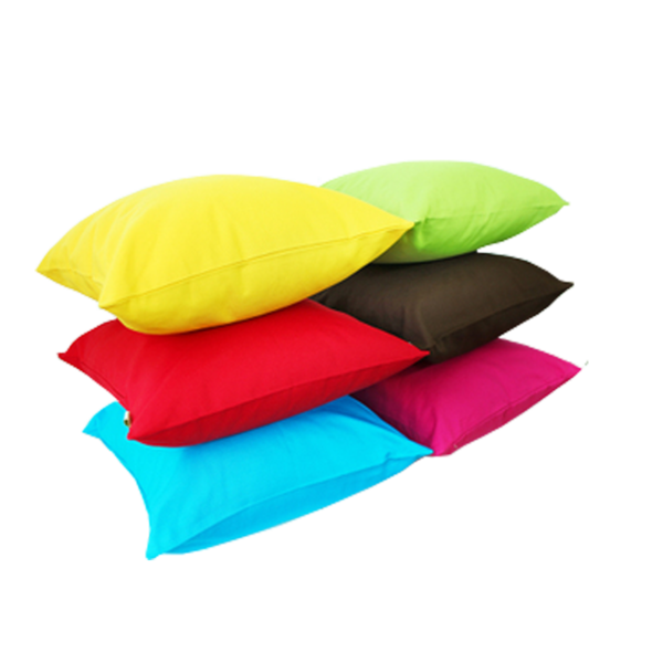 Coussins diverses couleurs