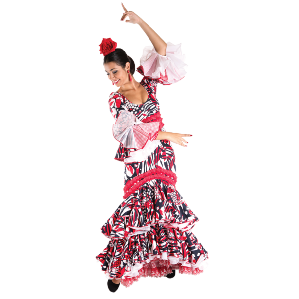 Silhouette danseuse gitanne no 3